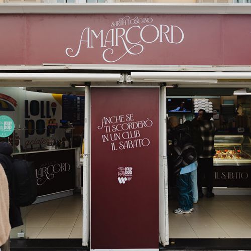 Sarah Toscano, a Sanremo apre La gelateria Amarcord